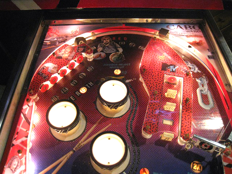 van halen pinball machine for sale