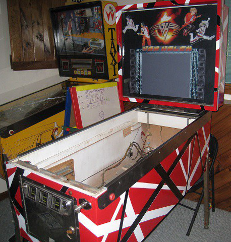 van halen pinball machine for sale